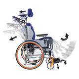 Dynamischer Rollstuhl DynamisMV 2045729 Perldunkelgrau matt 02